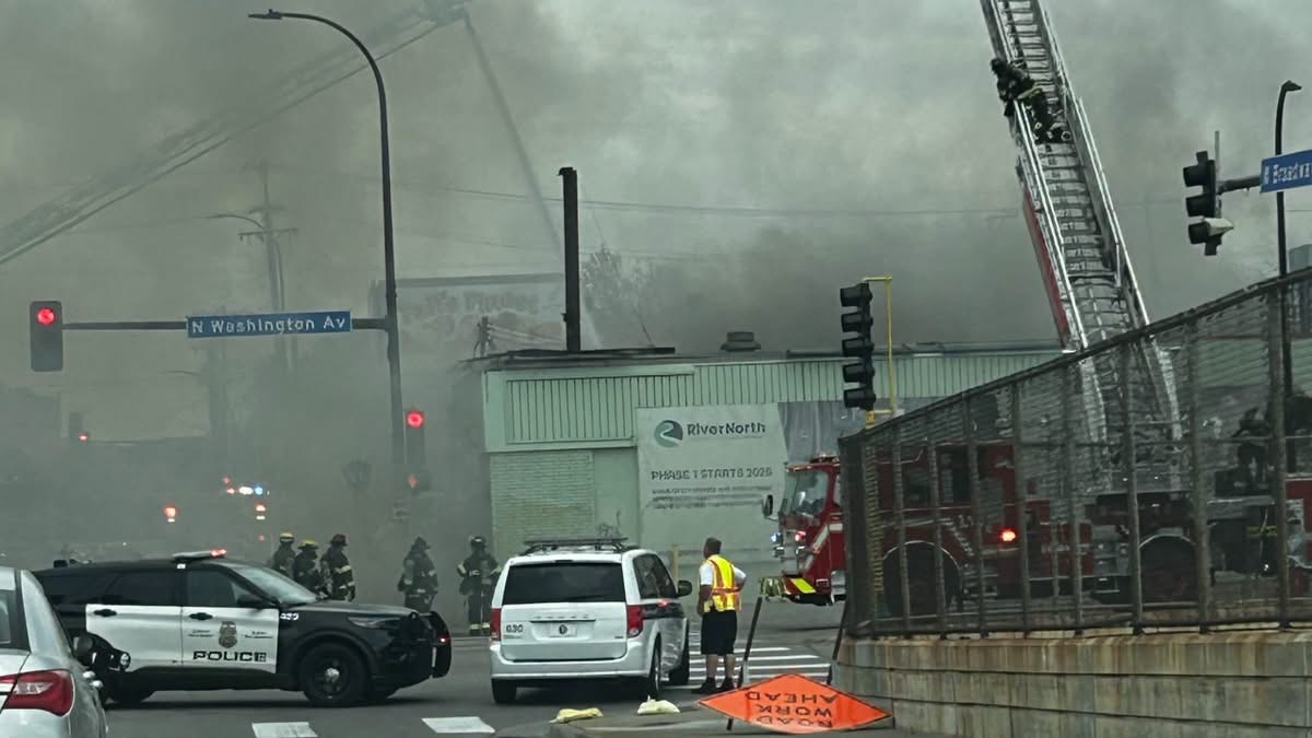 Breaking News: Emergency Crews Responding to Structure Fire Near West Broadway in Minneapolis