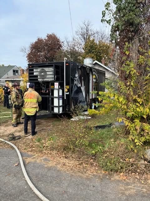 Three Adults Taken to Hospitals After Reported Food Truck Explosion and Fire in Saint Paul