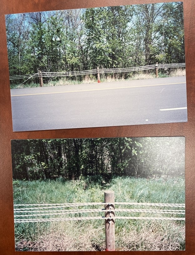 Photographs of the area where Deana Patnode’s remains were found. Courtesy of the Wabasha County Sheriff’s Office, via The Deck.